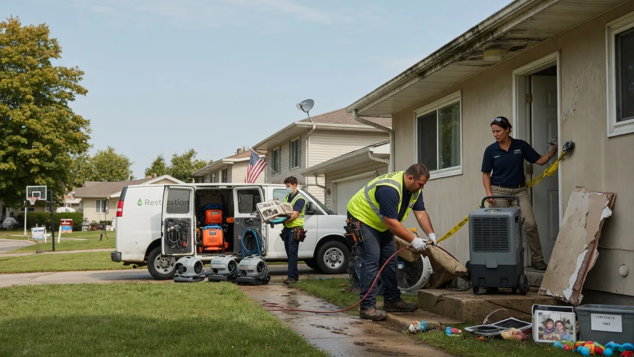 Water Damage Restoration in Marshall, MN near me